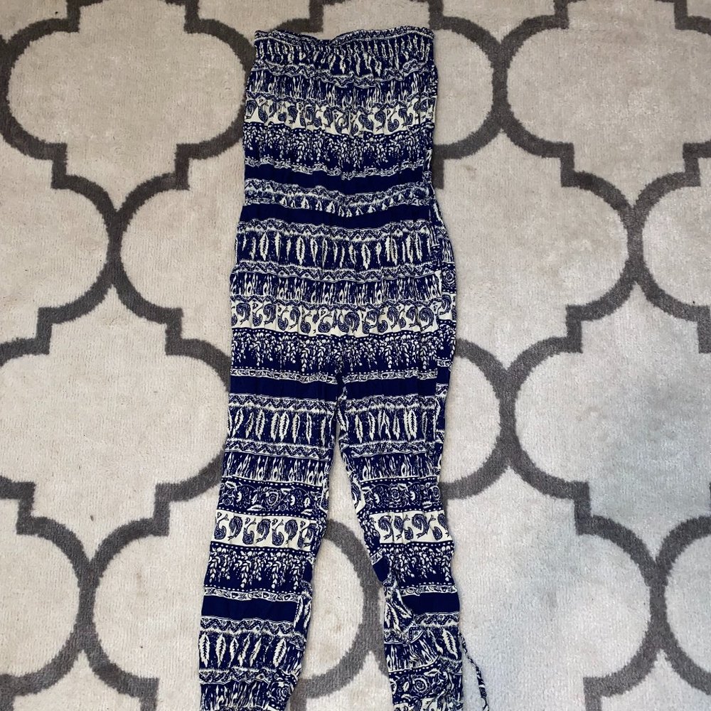 Strapless Jumpsuit